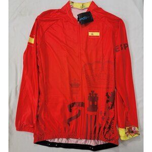 Cycle Run Men's Riding Jacket Zip Up NEW Size 3XL ESPANA Pockets in Back Spain